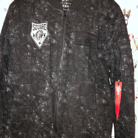 Square Zero graphic trench coat - Picture 6 of 8